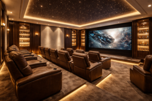 Home theatre designer in Clubhouse